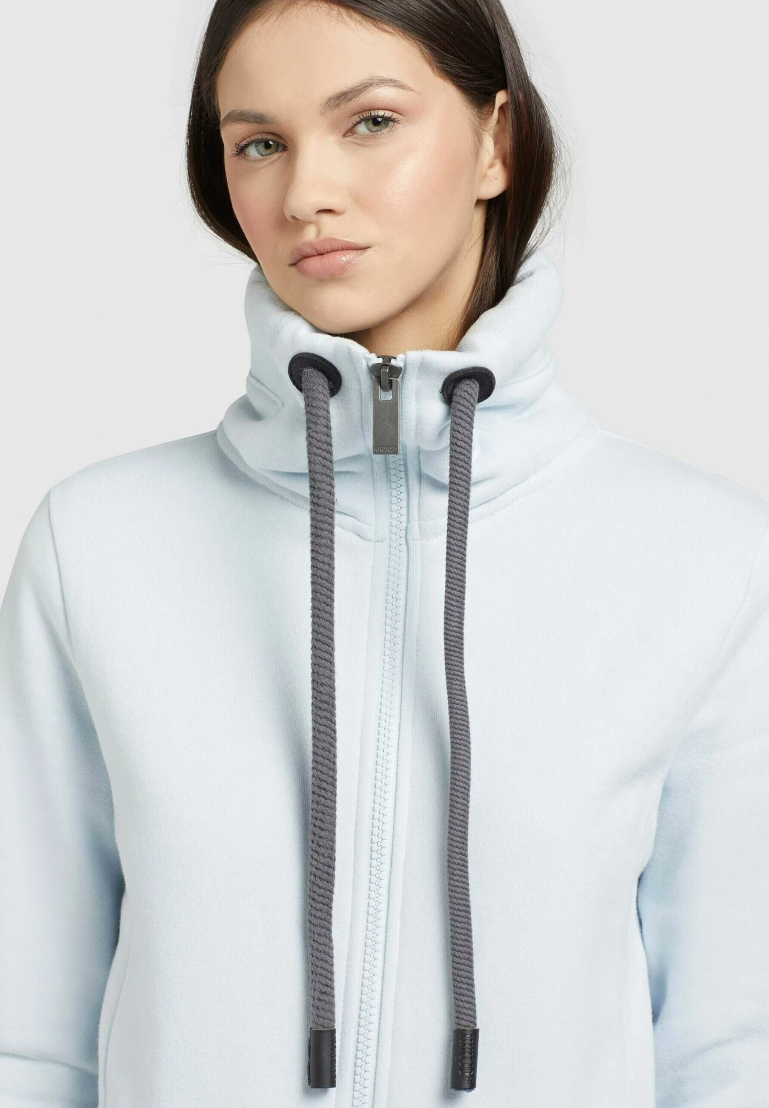 Khujo Tosta - Sweater Met Rits - Hellblau 7 Khujo Tosta - Sweater Met Rits - Hellblau - Afbeelding 5