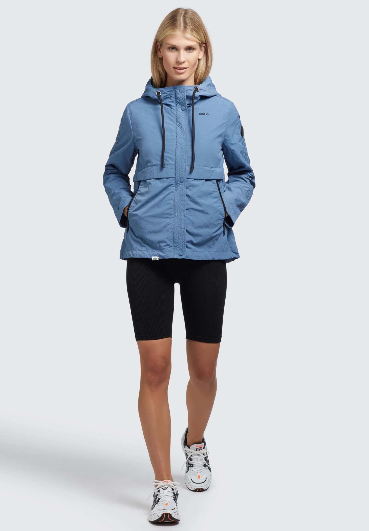 Khujo Zahira - Lichte Jas - Blau 4 Khujo Zahira - Lichte Jas - Blau - Afbeelding 2