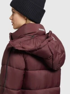 Khujo Wintermantels Wintermantel Julina Dames Donkerrood 17 Khujo Wintermantels Wintermantel Julina Dames Donkerrood -Khujo Winkel 9041ee2d7f0755796370a6b4924c4512