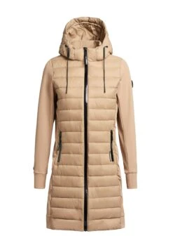 Khujo Ruth Matt - Winterjas - Beige -Khujo Winkel 93a03af64be7448b9fcc7a6e2aa69238