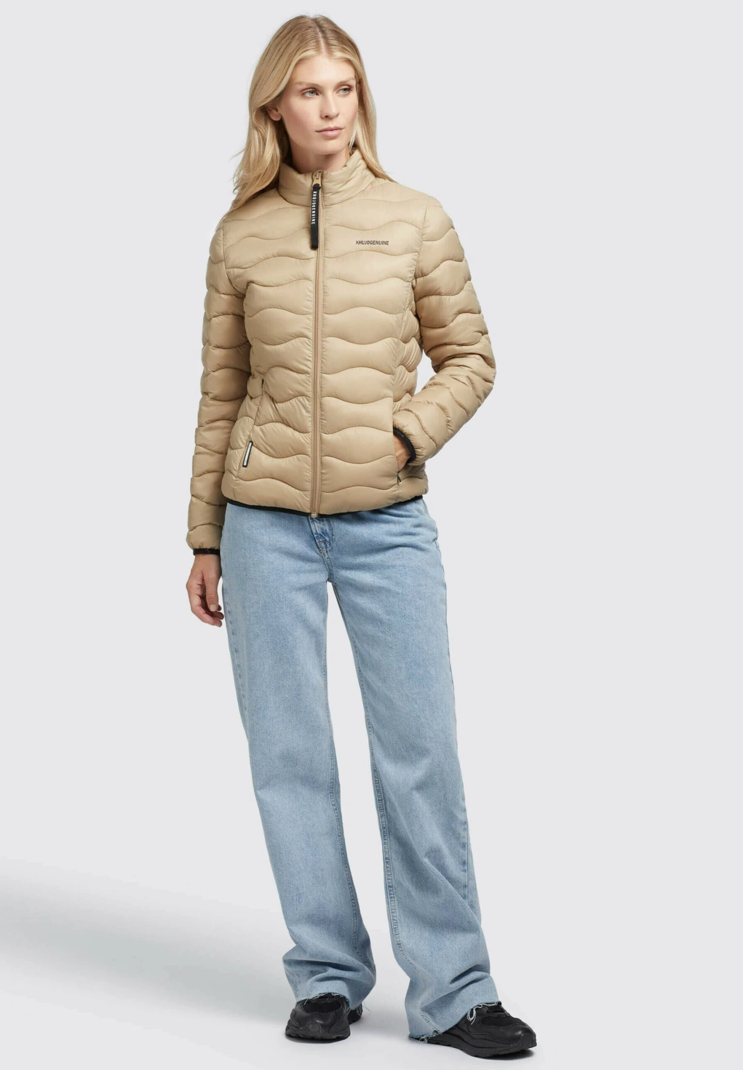 Khujo Eleni - Jas - Beige 4 Khujo Eleni - Jas - Beige - Afbeelding 2