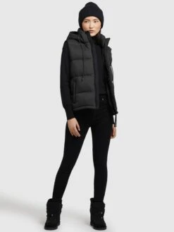 Khujo Bodywarmers Bodywarmer Eden Dames Zwart -Khujo Winkel 9babb3bb71c02a2024f7ad3bde333eaa