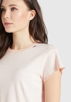 Khujo T-shirts Shirt Matama Dames Poederroze -Khujo Winkel 9c4aaa6f2b63c60cb83294d9bf369363