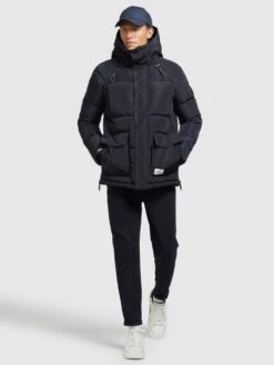 Khujo Winterjassen Winterjas Jedi Heren Donkerblauw -Khujo Winkel 9c80ee89eb6c684130d9766900f31cc2