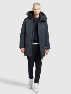 Khujo Winterjassen Winterjas Cloyd Heren Marine -Khujo Winkel 9cae6f8aafda7220c5454bb0e9ecd5c5