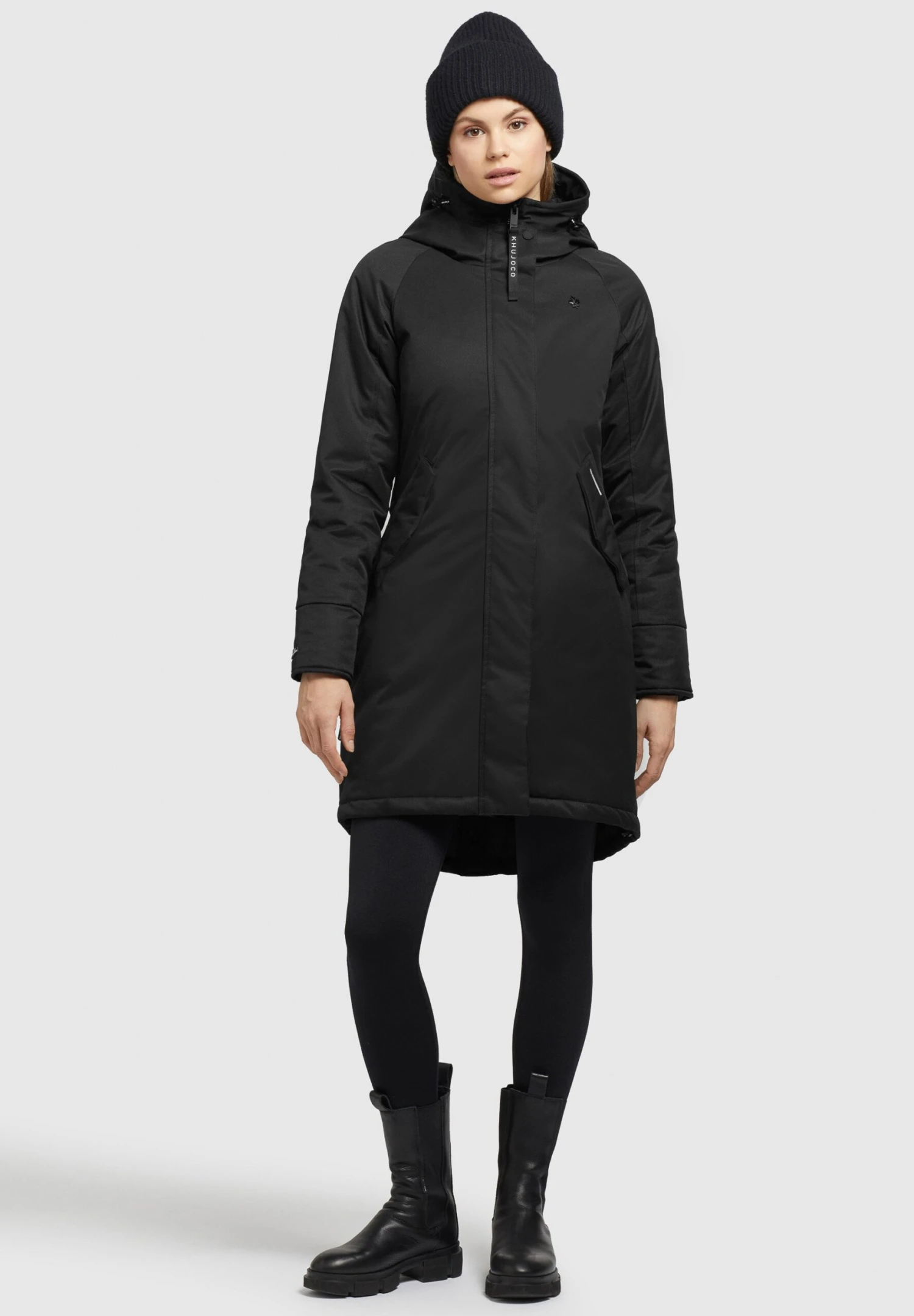 Khujo Laria - Winterjas - Schwarz 4 Khujo Laria - Winterjas - Schwarz - Afbeelding 2