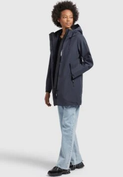 Khujo Izaf - Regenjas - Dunkelblau -Khujo Winkel a443497246dd4dde8dafbf6fb4945320