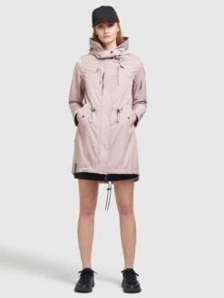 Khujo Parkas Tussenparka DAYES Dames Roze -Khujo Winkel a44beb1b59b255a3aa4014d36174a5df