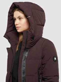 Khujo Tussenmantels Tussenmantel Namita Dames Wijnrood -Khujo Winkel a4b9b6ddb9f59294f7c6fa789b2a1b54