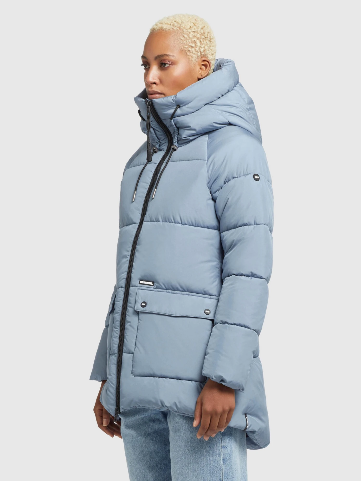 Khujo Tussenjassen Tussenjas Pheobe Dames Lichtblauw 7 Khujo Tussenjassen Tussenjas Pheobe Dames Lichtblauw - Afbeelding 5