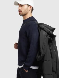 Khujo Winterjassen Winterjas Bizkit Heren Zwart -Khujo Winkel a551f145e1abb13a3504eb3dbdf36e18