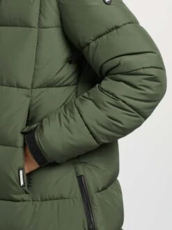 Khujo Wintermantels Wintermantel Youma Dames Olijfgroen -Khujo Winkel a7587ed448d1336aa7c8fcf18bdd583a