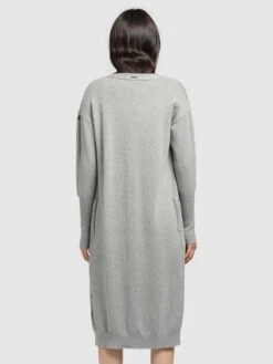 Khujo Vesten Gebreid Vest Elina Dames Grijs -Khujo Winkel a799ecfce104cdc8f00a3ce4b7983963