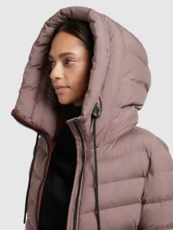 Khujo Korte Mantels Wintermantel Tuhani Dames Donkerlila -Khujo Winkel a7c925f45f620065f47a138b76b01a15