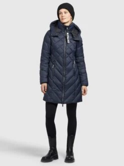 Khujo Tussenmantels Tussenmantel Aneth Dames Navy -Khujo Winkel a81b17579e1c33cd94aa062d202504d2