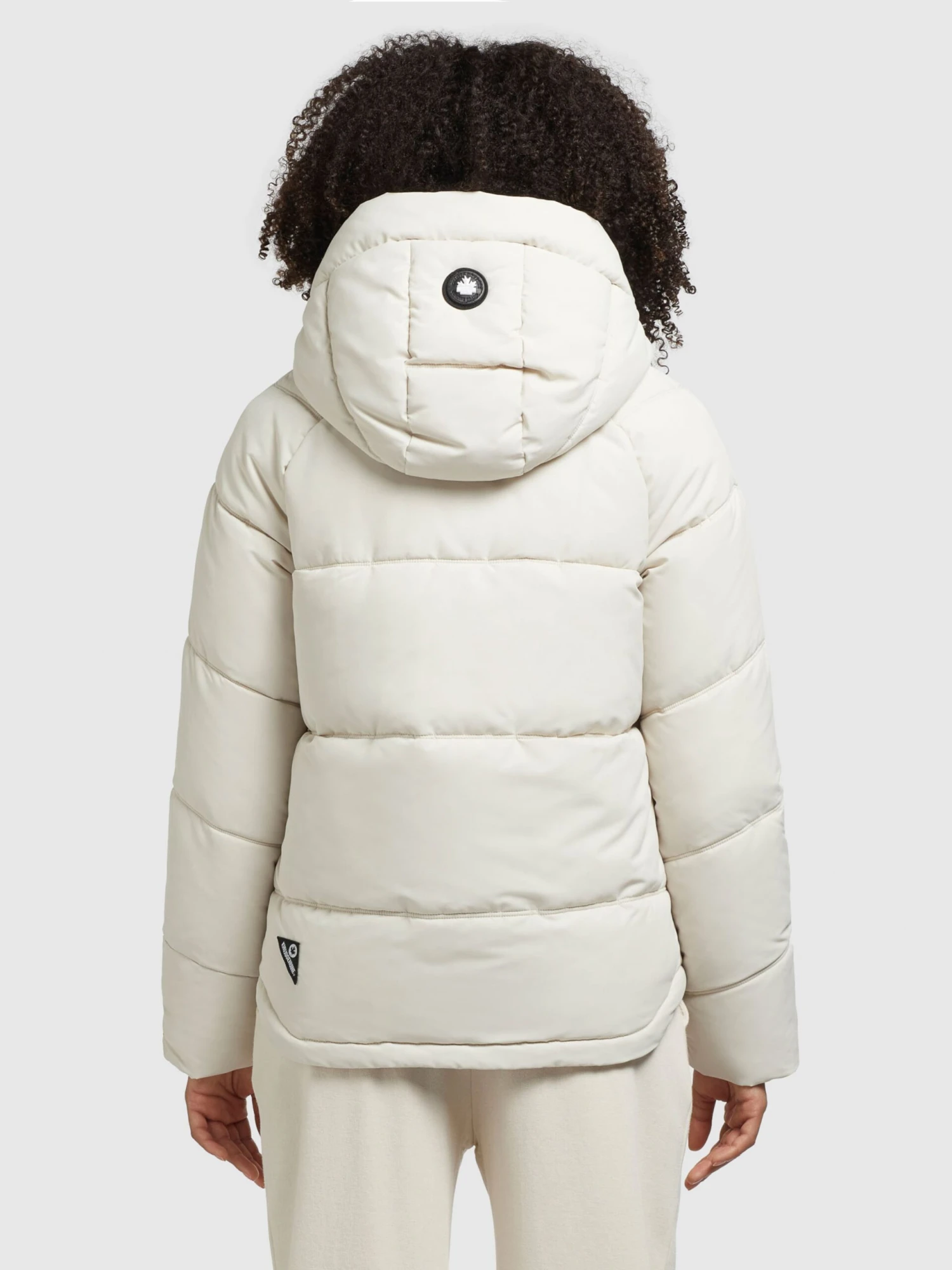 Khujo Winterjassen Winterjas Monty 2 Dames Offwhite 6 Khujo Winterjassen Winterjas Monty 2 Dames Offwhite - Afbeelding 4