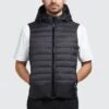 Khujo Wemo Matt - Bodywarmer - Schwarz -Khujo Winkel a927a8c8ac1a4af8b56bcdca8e784fb8
