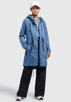 Khujo Nanda4 - Parka - Blau -Khujo Winkel a98618cd39384e30a03db22a74acb88a