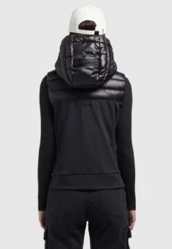 Khujo Fabia Shiny - Bodywarmer - Schwarz -Khujo Winkel a9fdf14a528b46ffb516f344c545c38c