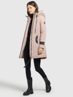 Khujo Tussenmantels Tussenmantel Jerry Dames Oudroze -Khujo Winkel acda6bbc56b4bd17b13a36fb15981965