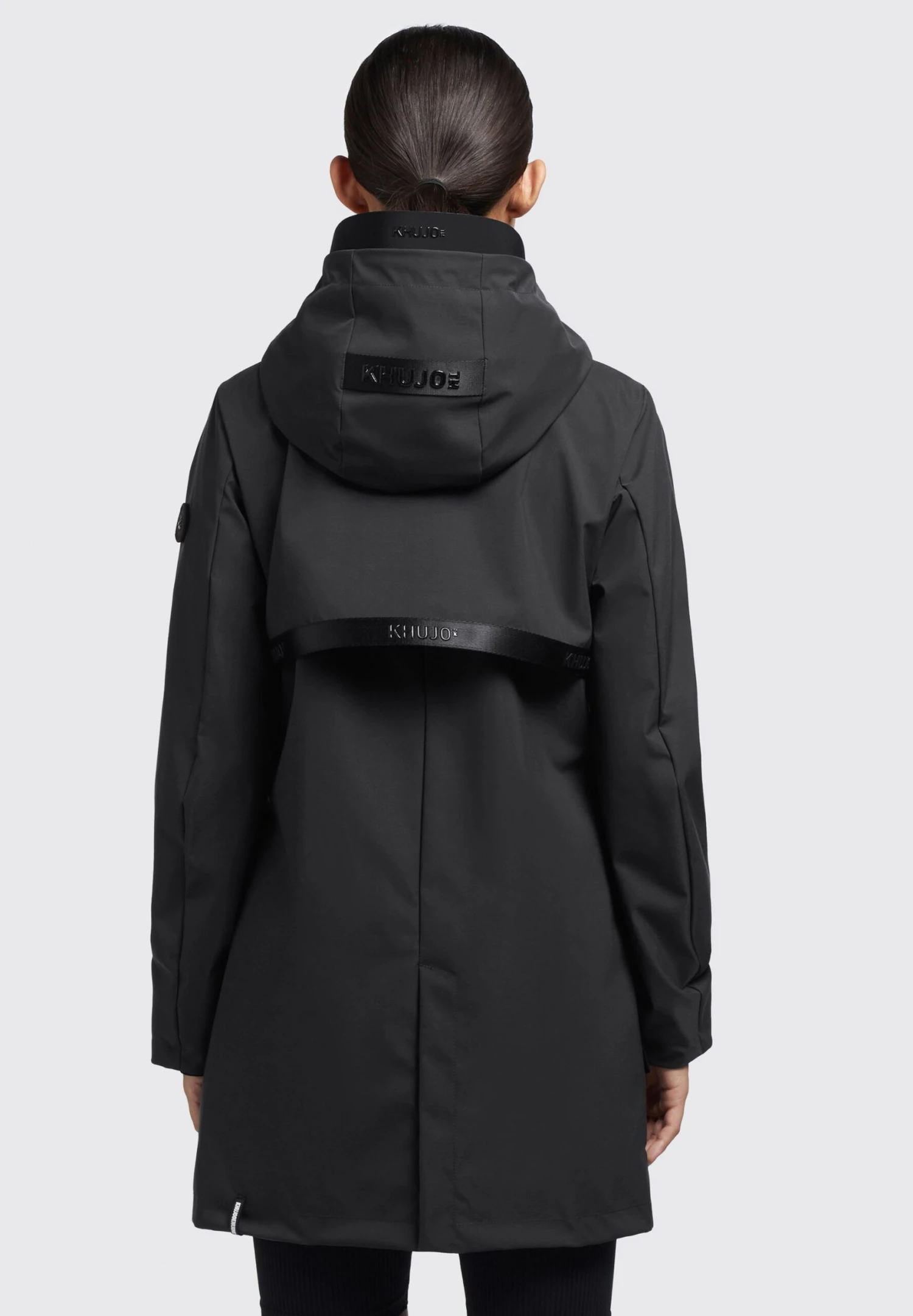 Khujo Izaf - Regenjas - Schwarz 5 Khujo Izaf - Regenjas - Schwarz - Afbeelding 3