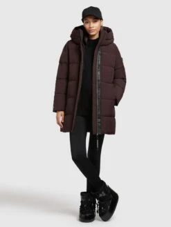 Khujo Korte Mantels Wintermantel Wente Dames Braam -Khujo Winkel aded930c6b19694f4199bdefe6b21b39