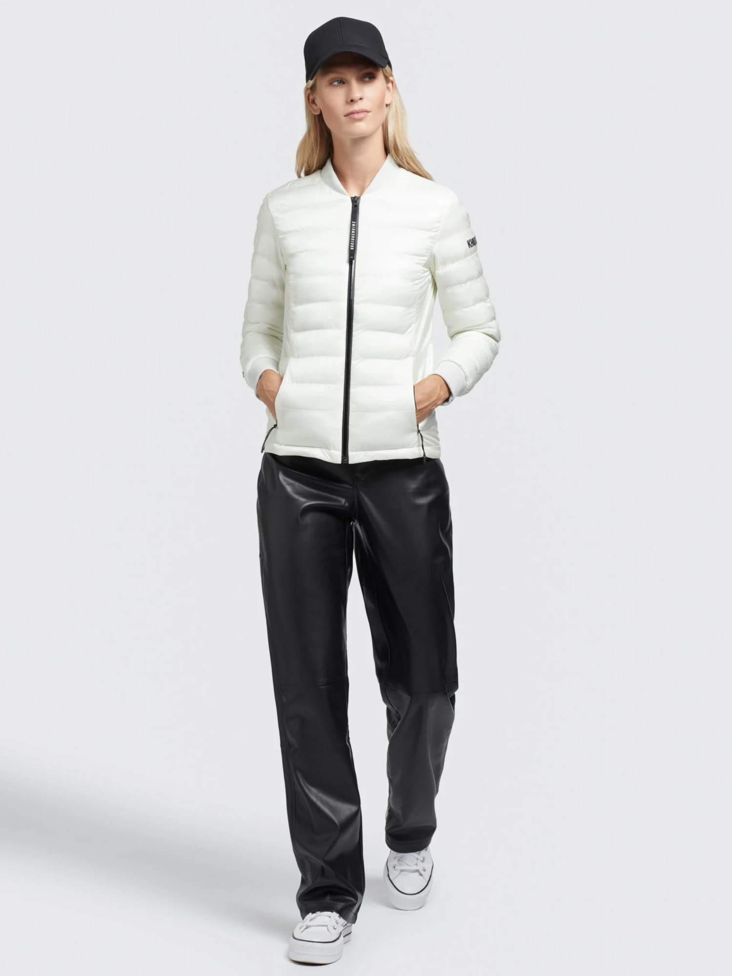 Khujo Tussenjassen Tussenjas Maude Dames Natuurwit 5 Khujo Tussenjassen Tussenjas Maude Dames Natuurwit - Afbeelding 3