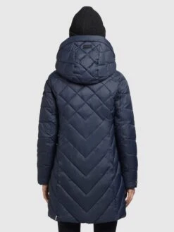 Khujo Tussenmantels Tussenmantel Aneth Dames Navy -Khujo Winkel afca6516853b140d58a80b71937f353a