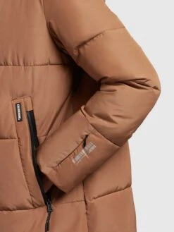 Khujo Wintermantels Wintermantel Soulani Dames Oker -Khujo Winkel afcd4c64b4a34ab56c84035c21d305ed