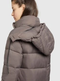 Khujo Wintermantels Wintermantel Julina Dames Sepia -Khujo Winkel b11d65f2a3b2854343a9d7ca73b9d10f