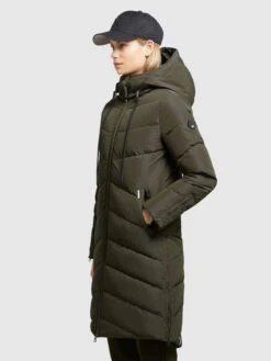 Khujo Wintermantels Wintermantel Huba Dames Donkergroen 14 Khujo Wintermantels Wintermantel Huba Dames Donkergroen -Khujo Winkel b1ebf261117352dedf03fad80b408042