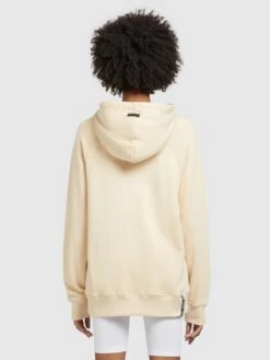 Khujo Hoodies Sweatshirt Odette Dames Lichtgeel -Khujo Winkel b1f95637c62f2c0356e7a789ead13c03