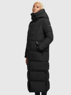 Khujo Wintermantels Wintermantel Shimanta 2 Dames Zwart -Khujo Winkel b39f122106606e54f83afe03935213b9