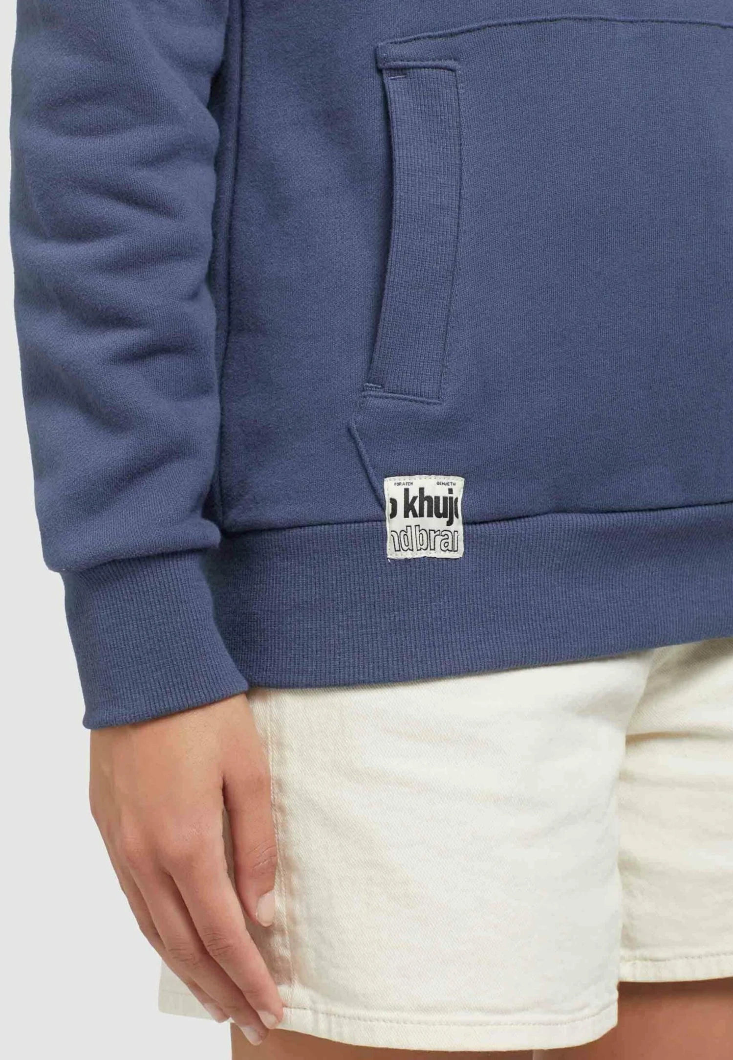 Khujo Rhabea - Hoodie - Dunkelblau 6 Khujo Rhabea - Hoodie - Dunkelblau - Afbeelding 4