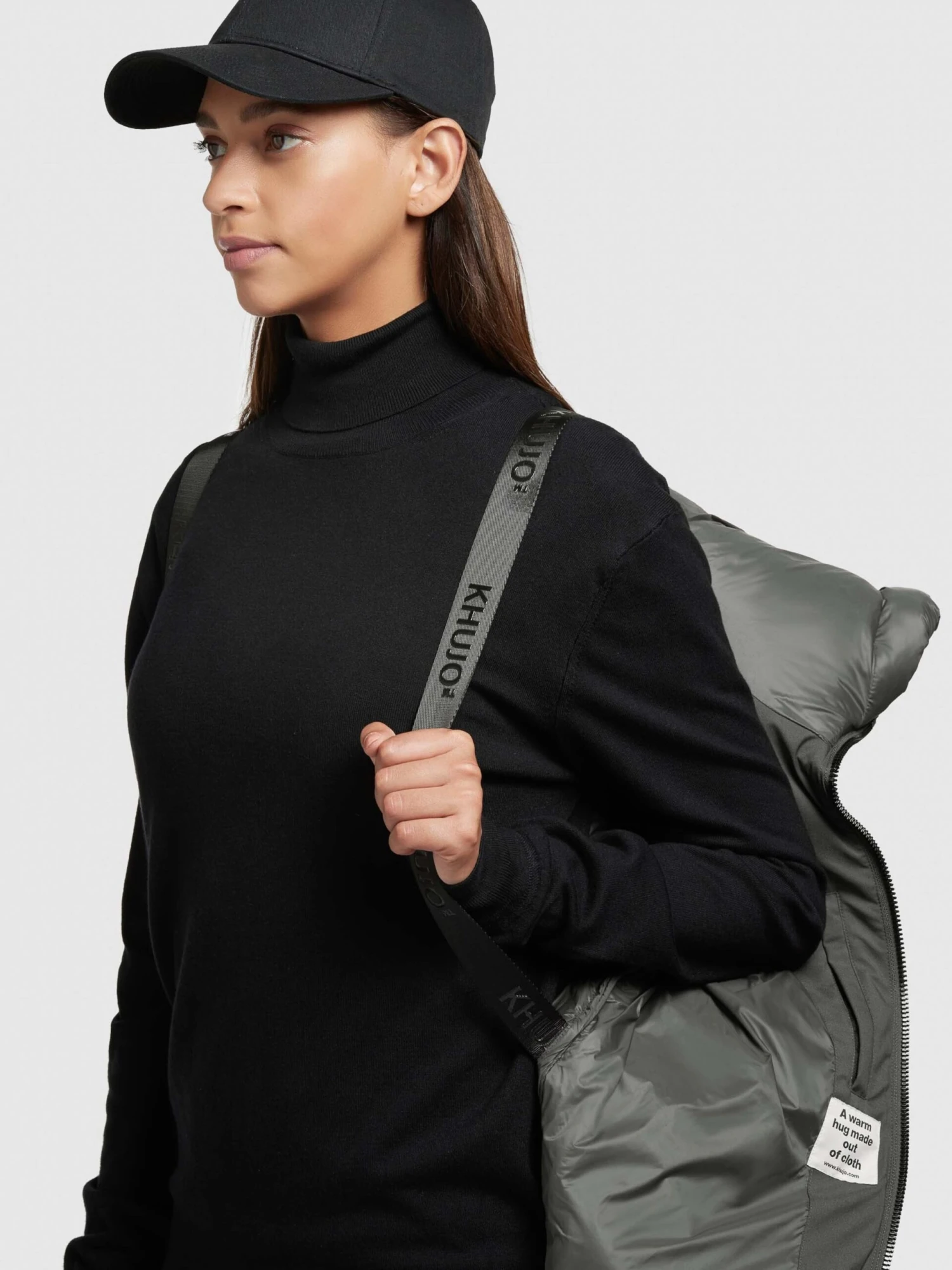 Khujo Wintermantels Wintermantel Aniva Dames Olijfgroen 9 Khujo Wintermantels Wintermantel Aniva Dames Olijfgroen - Afbeelding 7