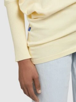 Khujo Fijngebreide Truien Trui Shea Dames Lichtgeel -Khujo Winkel b548cac20ce87ddd31d72daf1a9e1d05