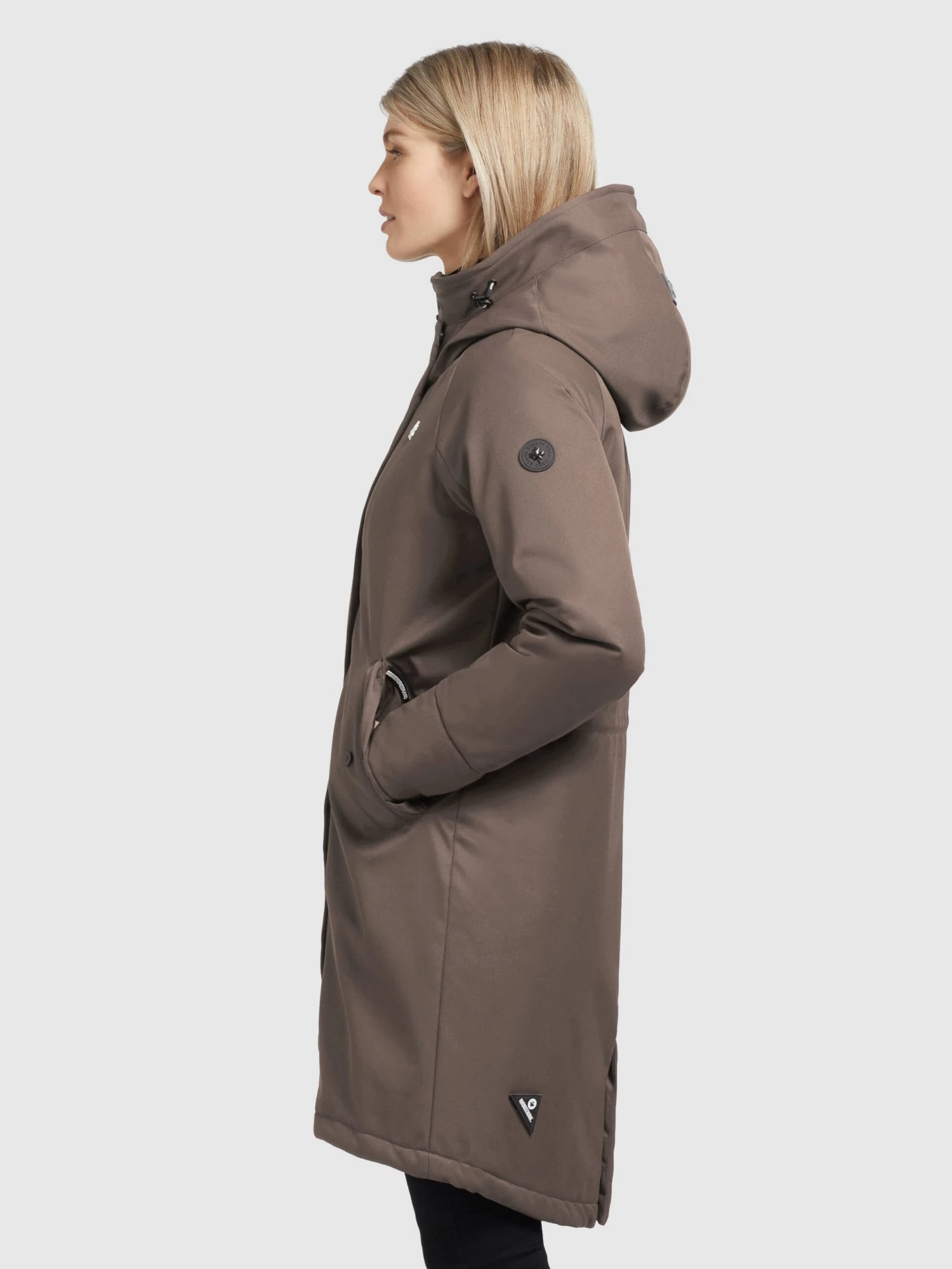 Khujo Parkas Tussenparka LARIA Dames Bruin 7 Khujo Parkas Tussenparka LARIA Dames Bruin - Afbeelding 5
