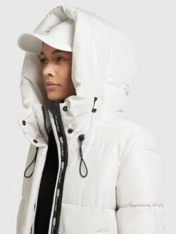 Khujo Tussenmantels Tussenmantel Soulani Dames Offwhite -Khujo Winkel b74c87407646c0a2b982e700189c443c