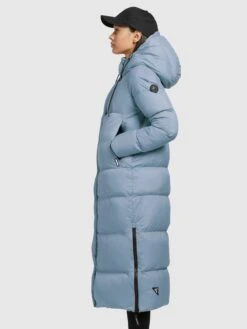 Khujo Wintermantels Wintermantel Dames Lichtblauw -Khujo Winkel b8167d90515dbdcf58ef7fa2e8d26f22