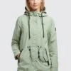 Khujo Caima2 - Parka - Blassgrün -Khujo Winkel b852cbbffdba4fb3b98c36cd7567d257