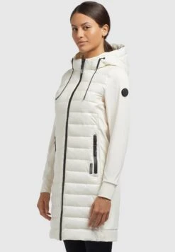 Khujo Ruth Shiny - Winterjas - Cremeweiß -Khujo Winkel b9f408968ae54abb89a383a2a0ab5163