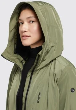 Khujo Mantel Ging - Halflange Jas - Olivgrün -Khujo Winkel ba0d5403ffc54ad9b505ab6843fc9f51