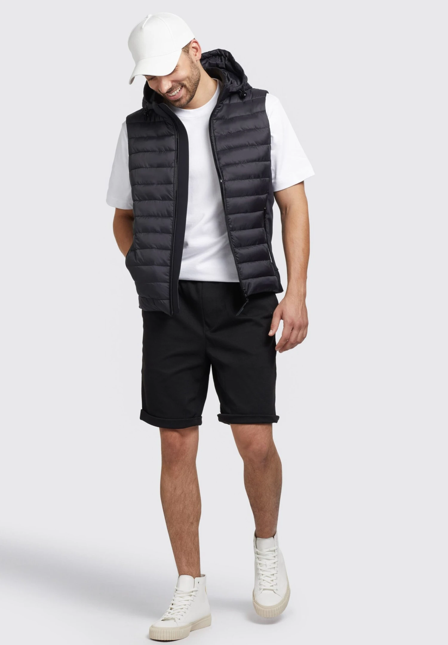 Khujo Wemo Matt - Bodywarmer - Schwarz 4 Khujo Wemo Matt - Bodywarmer - Schwarz - Afbeelding 2