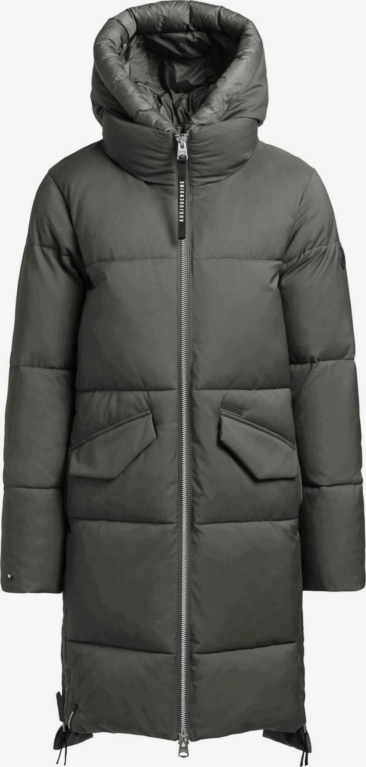 Khujo Wintermantels Wintermantel Aniva Dames Olijfgroen 3 Khujo Wintermantels Wintermantel Aniva Dames Olijfgroen