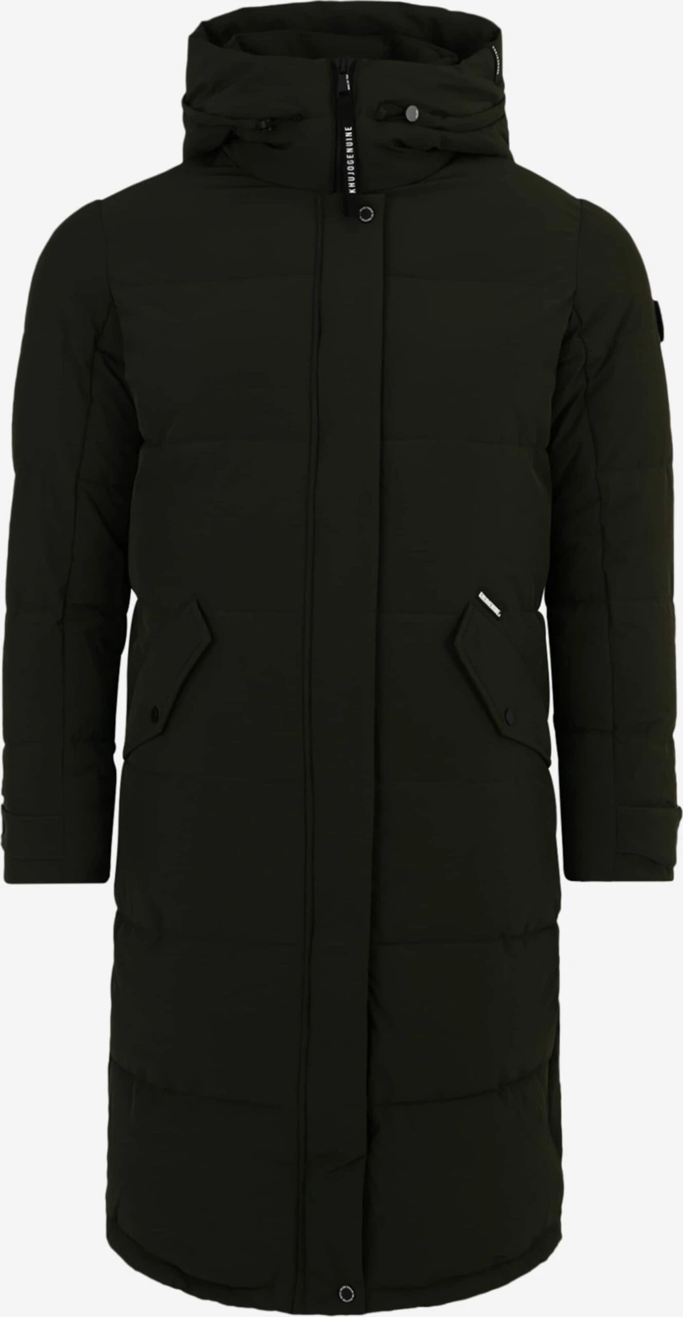 Khujo Wintermantels Wintermantel Dakota Dames Donkergroen 3 Khujo Wintermantels Wintermantel Dakota Dames Donkergroen