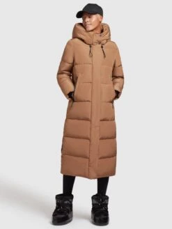 Khujo Wintermantels Wintermantel Soulani Dames Oker -Khujo Winkel bc2eb2ef7e8820e89f868facdad16855