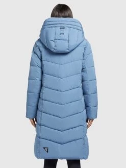 Khujo Wintermantels Wintermantel Ayleena Dames Lichtblauw -Khujo Winkel bdcccccc5accffe17bae58b5959374f2