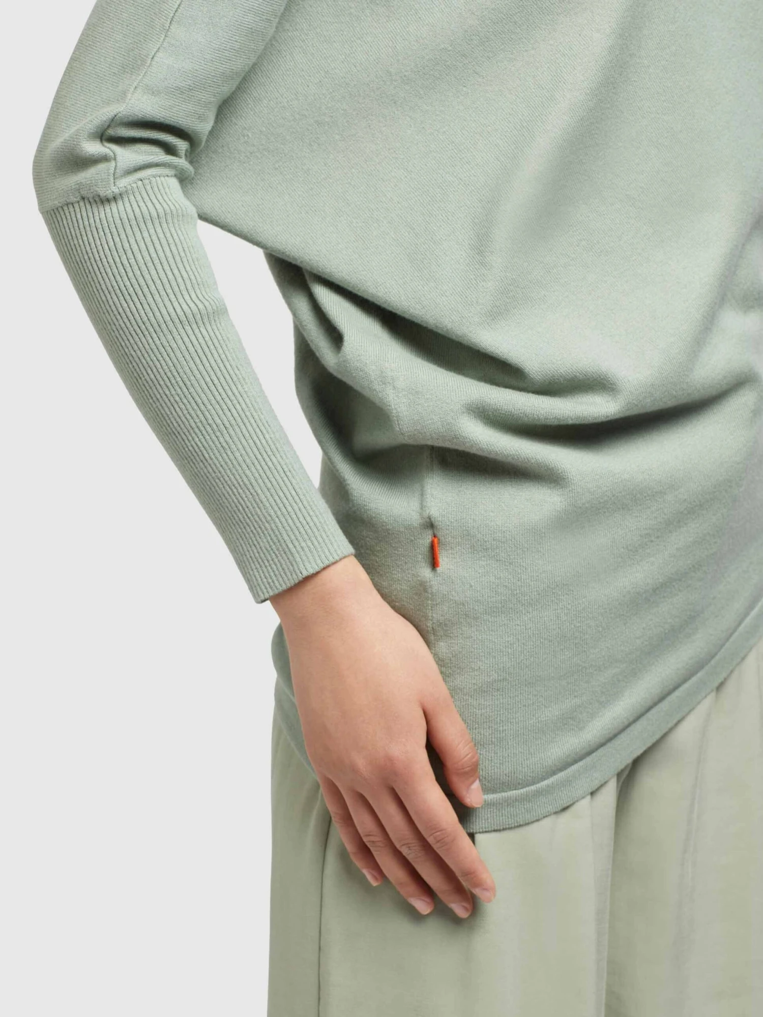 Khujo Fijngebreide Truien Trui Shea Dames Mintgroen 10 Khujo Fijngebreide Truien Trui Shea Dames Mintgroen - Afbeelding 8