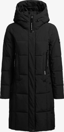 Khujo Tussenmantels Tussenmantel Namita Dames Zwart