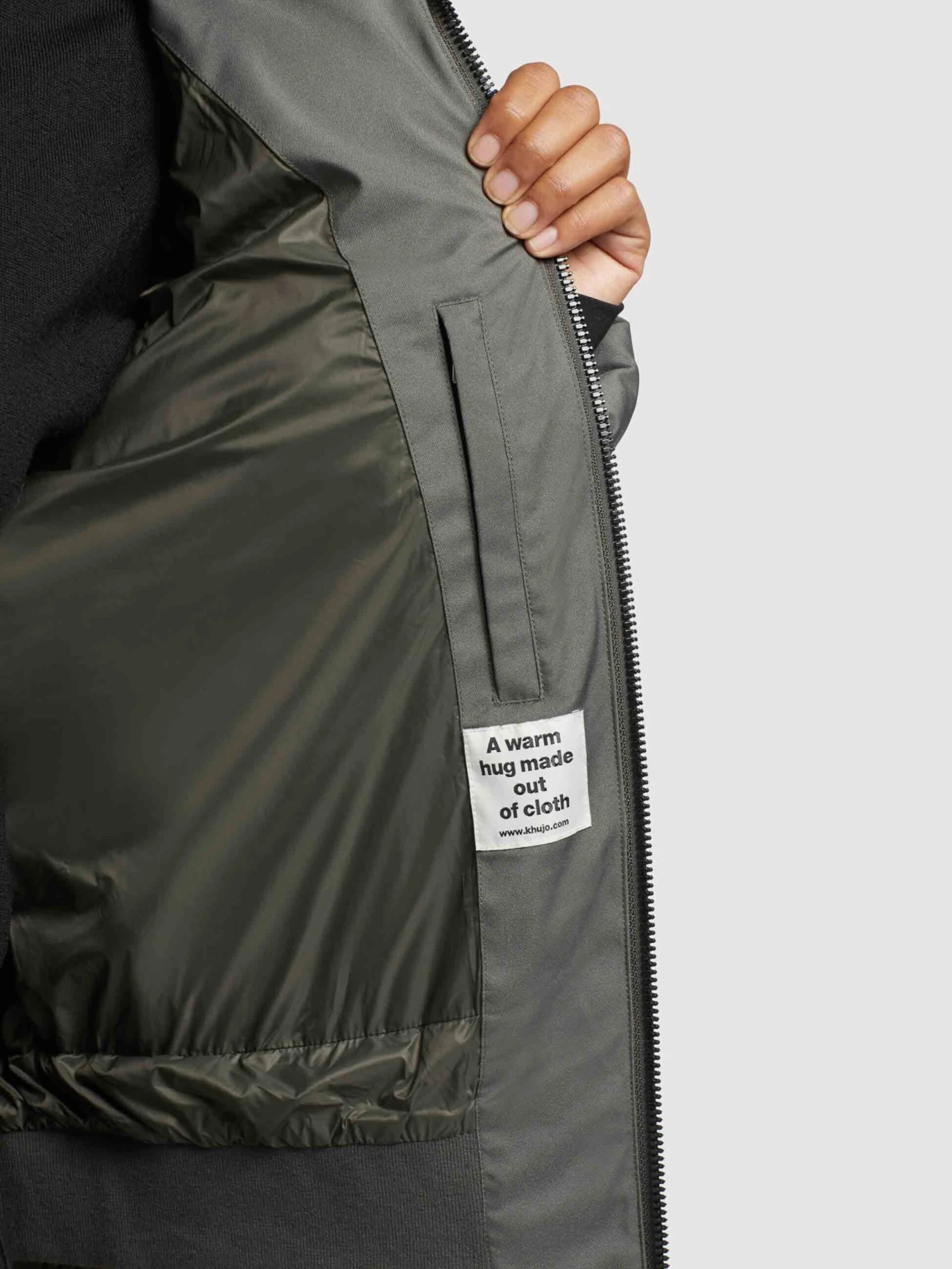 Khujo Winterjassen Winterjas Japura 2 Dames Kaki 8 Khujo Winterjassen Winterjas Japura 2 Dames Kaki - Afbeelding 6